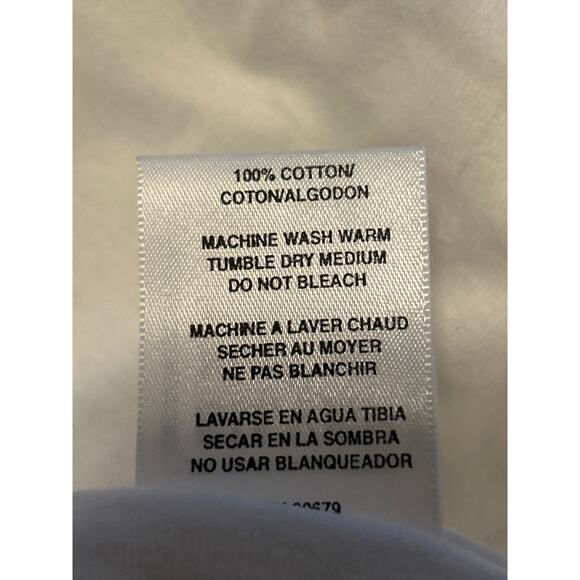 NWOT Hallmark SHOEBOX White Cotton T-Shirt 'Life Doesn't End at 50..." Sz Lg - Picture 5 of 6